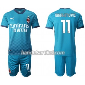 AC Mailand Zlatan Ibrahimovic 11 Kinder Ausweich Trikotsatz 2020/21 Kurzarm (+ Kurze Hosen)